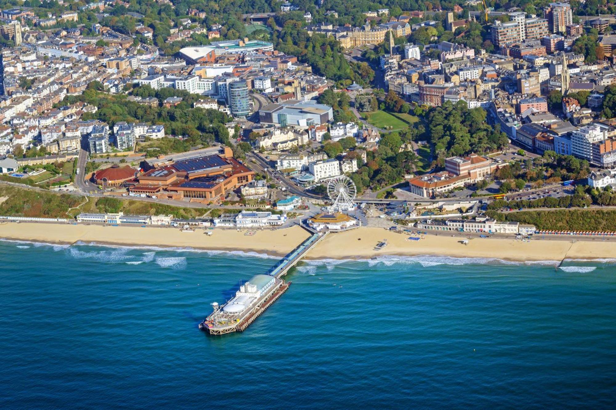 Bournecoast - Clifftop Apartment With Garden -Fm827 บอร์นมัธ ภายนอก รูปภาพ